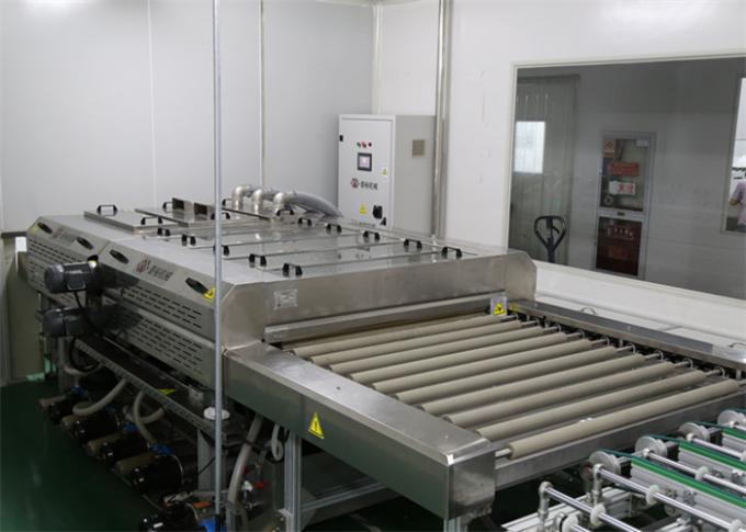1300 Millimeter Glasreinigungsanlage für PV-Glasplatte/horizontale Waschmaschine