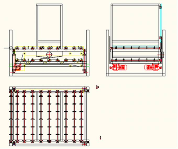 Windschutzscheiben-Glaspulverisierungsmaschine für Selbstglasfertigungsstraße-Talkum-System