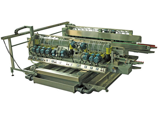 China 1300 Millimeter-Flachglas-Schleifmaschine mit PLC-Steuerung, Glasrand-Maschine mit ABB Mortors fournisseur