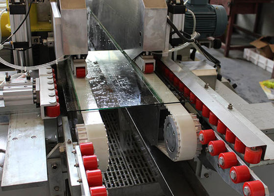 China 2500-Millimeter-errichtende Glas-Schleifmaschine für doppelte Gerade-Ränder fournisseur