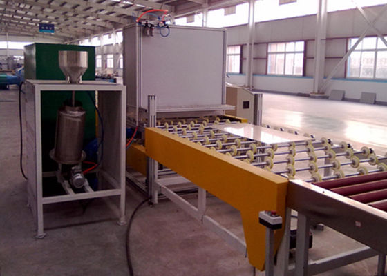 China Windschutzscheiben-Glaspulverisierungsmaschine für Selbstglasfertigungsstraße-Talkum-System fournisseur