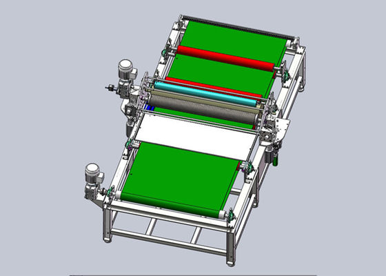China Solarglasbeschichtungs-Maschine für sonnen- e-Glas mit Muster-Film im Glas, das Maschinerie verarbeitet fournisseur